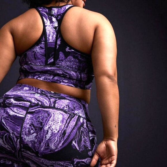 Torrid Longline Sports Bra Size 3X Wire Free Wicking Stretch Active Yoga Gym NEW - Picture 8 of 8